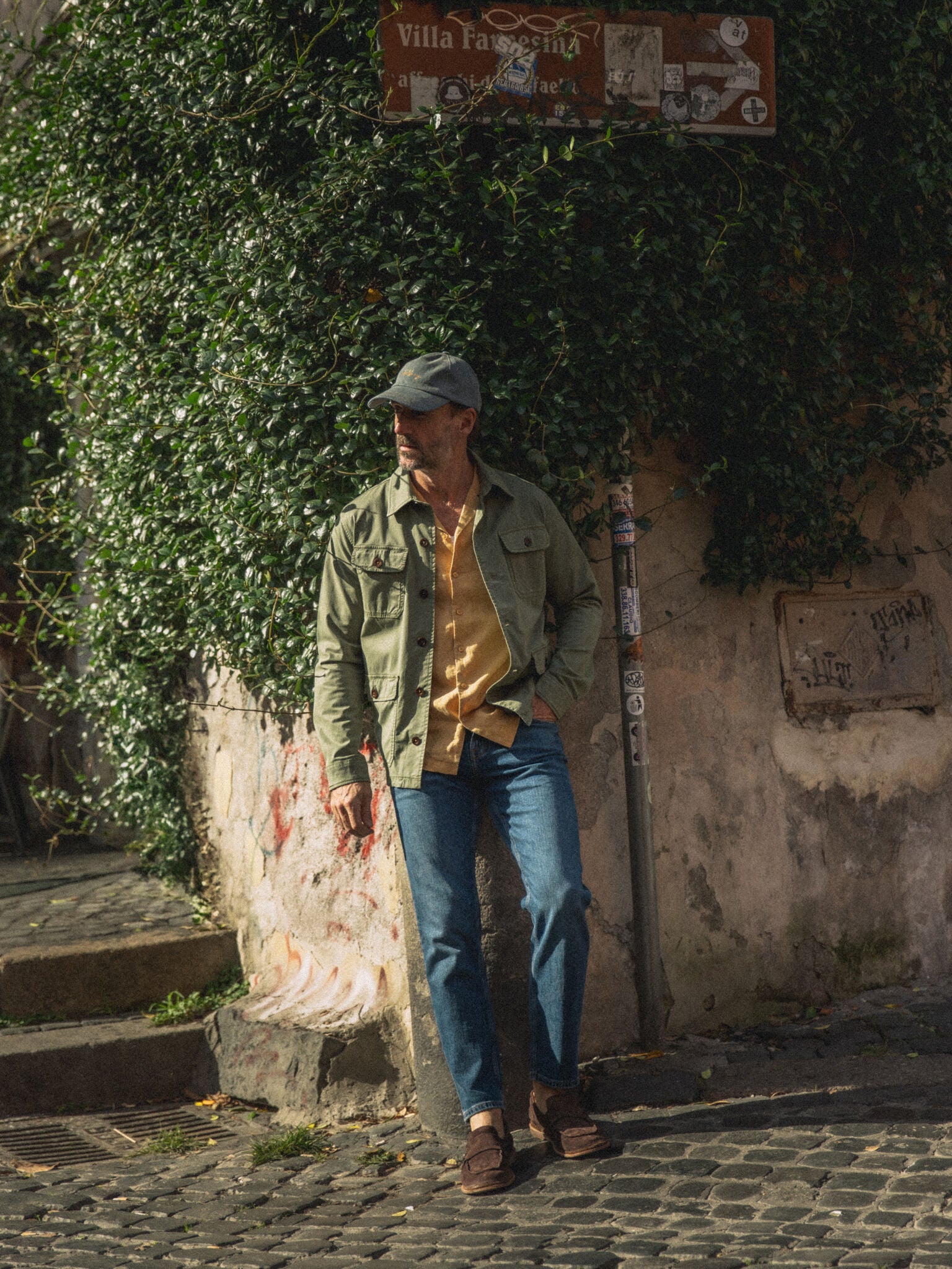 Modelshot / Olive Green / Detail